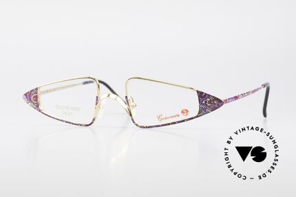 Casanova FC15 24kt Goldplattierte Lesebrille, zauberhafte Casanova Damenbrille von circa 1985, Passend für Damen