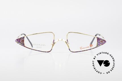 Casanova FC15 24kt Goldplattierte Lesebrille, venezianisches Design in Anlehnung an das 18. Jh., Passend für Damen