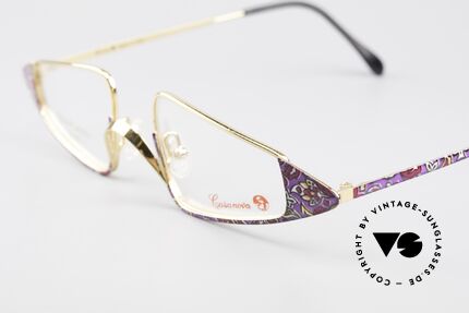 Casanova FC15 24kt Goldplattierte Lesebrille, wirklich als außergewöhnliche Lesebrille konzipiert, Passend für Damen