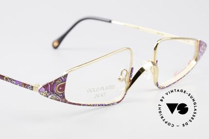 Casanova FC15 24kt Goldplattierte Lesebrille, inzwischen ein kostbares Sammlerobjekt; vergoldet!, Passend für Damen