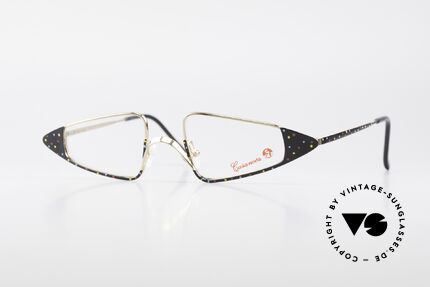 Casanova FC15 Außergewöhnliche Lesebrille, zauberhafte Casanova Damenbrille von circa 1985, Passend für Damen