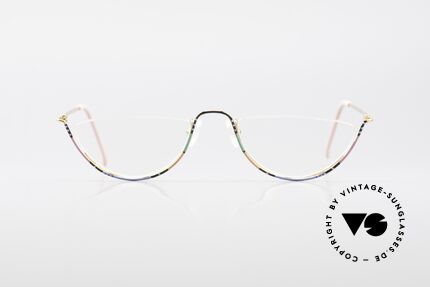 Casanova FC11 Farbenfrohe Vintage Lesebrille, venezianisches Design in Anlehnung an das 18. Jh., Passend für Damen