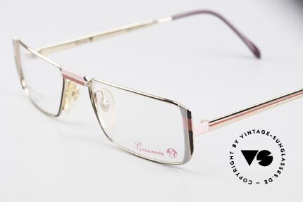 Casanova NM3 24kt Gold Plated Lesebrille, nur in Kleinstserie produziert, da aufwändig und teuer, Passend für Damen