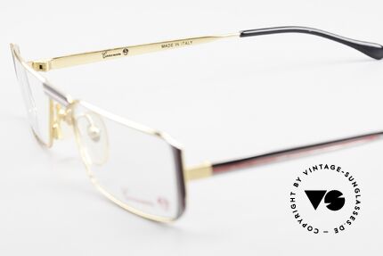 Casanova NM3 Eckige Lesebrille 80er Vintage, original Demogläser können beliebig getauscht werden, Passend für Herren und Damen