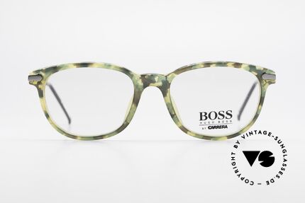 BOSS 5115 Vintage Brille In Tarnfarbe, Kooperation von Boss & Carrera in den 90er Jahren, Passend für Herren