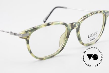 BOSS 5115 Vintage Brille In Tarnfarbe, KEINE RETRObrille, ein ca. 25 Jahre altes ORIGINAL, Passend für Herren