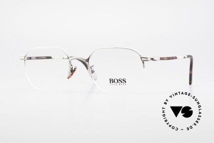 BOSS 4712 Klassische Herrenbrille 90er, klassische vintage Designer-Fassung von Hugo BOSS, Passend für Herren