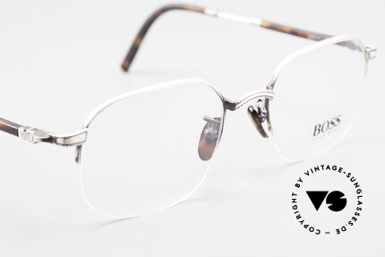 BOSS 4712 Klassische Herrenbrille 90er, KEINE RetroBrille; sondern ein echter DesignKlassiker, Passend für Herren