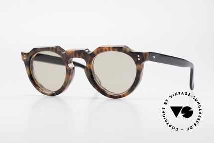 Lesca Panto 8mm 60er Brille Panto Frankreich, alte Lesca Sonnenbrille im Panto-Stil aus den 60ern, Passend für Herren