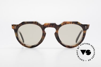Lesca Panto 8mm 60er Brille Panto Frankreich, enorm stabile Fassung in absoluter Spitzen-Qualität, Passend für Herren