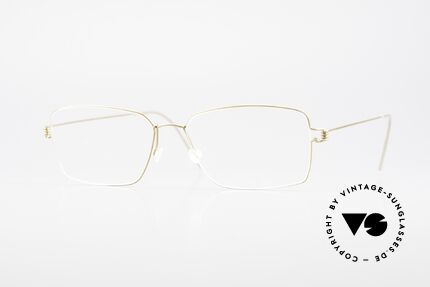 Lindberg Rainer Air Titan Rim Titanium Fassung Herren, LINDBERG Air Titanium Rim Brille in Größe 55-16, 145, Passend für Herren