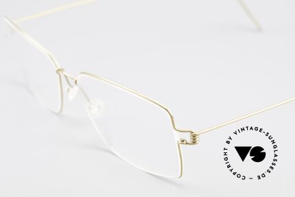Lindberg Rainer Air Titan Rim Titanium Fassung Herren, extrem stabile Fassung, flexibel & elastisch, und nur 3g, Passend für Herren