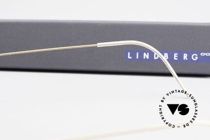 Lindberg Rainer Air Titan Rim Titanium Fassung Herren, Größe: medium, Passend für Herren