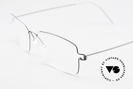 Lindberg Rainer Air Titan Rim Leichte Titanium Brille Herren, extrem stabile Fassung, flexibel & elastisch, und nur 3g, Passend für Herren