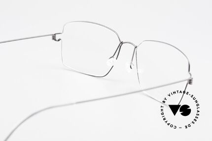 Lindberg Rainer Air Titan Rim Leichte Titanium Brille Herren, eleganter Rahmen ohne Schrauben, Nieten oder Lötungen, Passend für Herren