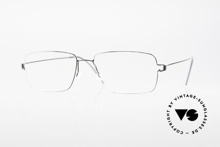 Lindberg Nikolaj Air Titan Rim Klassische Titan Herrenbrille Details