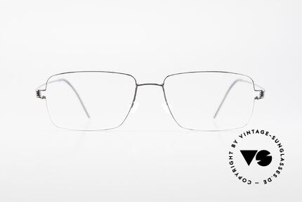 Lindberg Nikolaj Air Titan Rim Klassische Titan Herrenbrille, vielfach ausgezeichnet hinsichtlich Qualität und Design, Passend für Herren