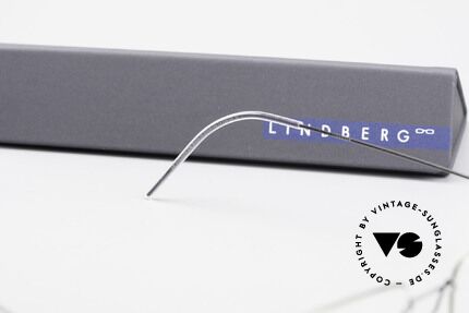 Lindberg Nikolaj Air Titan Rim Klassische Titan Herrenbrille, Größe: medium, Passend für Herren