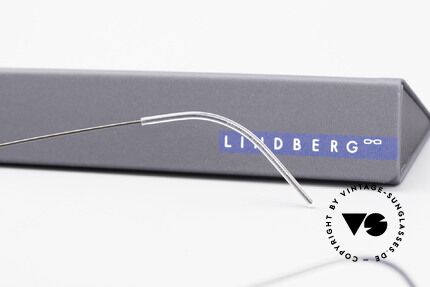 Lindberg Nikolaj Air Titan Rim Klassische Titan Herrenbrille, Größe: medium, Passend für Herren