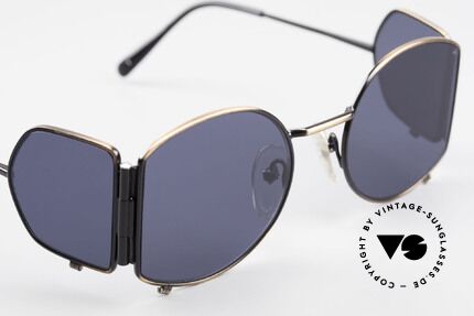 Jean Paul Gaultier 56-9172 4Scheiben Design Seitenblenden, KEINE RETROmode, sondern ein 25 Jahre altes Original, Passend für Herren und Damen