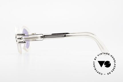 Jean Paul Gaultier 56-5203 Steampunk Designer Brille, ungetragen (wie all unsere vintage Gaultier Brillen), Passend für Herren und Damen