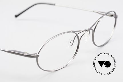 Giorgio Armani 634 Nachfolger Schubert Brille, sehr puristisch: einfache 'Drahtbrille' mit einem X-Steg, Passend für Herren und Damen