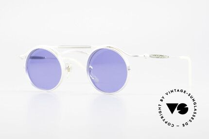 Matsuda 2903 Steampunk Sonnenbrille 90er, vintage Matsuda Sonnenbrille aus den frühen 1990ern, Passend für Herren und Damen