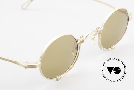 Matsuda 10601 Vintage Designer Brille Rund, ungetragenes Einzelstück für Leute, die sowas schätzen, Passend für Herren und Damen