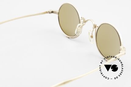 Matsuda 10601 Vintage Designer Brille Rund, Größe: medium, Passend für Herren und Damen