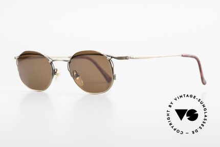Matsuda 2856 Rare Vintage Sonnenbrille, die Sonnengläser sind "halb-randlos" eingefasst, Passend für Herren und Damen