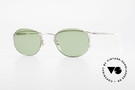 Matsuda 2856 Antike Patina Sonnenbrille, vintage Matsuda Sonnenbrille aus den 1990ern, Passend für Herren und Damen