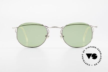 Matsuda 2856 Antike Patina Sonnenbrille, wirklich außergewöhnliche Rahmenkonstruktion, Passend für Herren und Damen