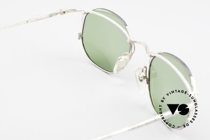 Matsuda 2856 Antike Patina Sonnenbrille, Größe: small, Passend für Herren und Damen