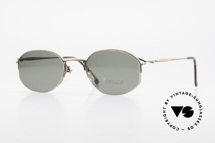 Matsuda 2855 Vintage Sonnenbrille Nylor, vintage Matsuda Sonnenbrille aus den 1990ern, Passend für Herren und Damen