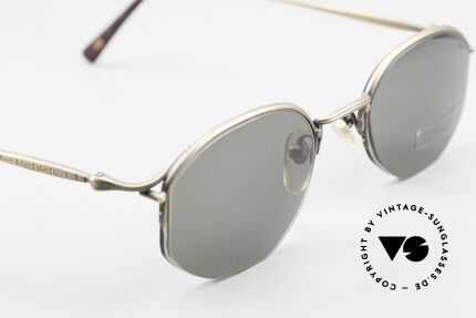 Matsuda 2855 Vintage Sonnenbrille Nylor, Sonnengläser können beliebig getauscht werden, Passend für Herren und Damen