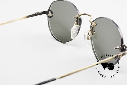 Gucci 2223 Runde Sonnenbrille Randlos, Größe: medium, Passend für Herren und Damen