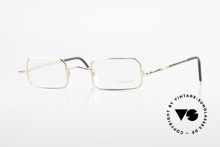Chopard C002 Achteckige Luxus Fassung, edle Chopard Designer-Luxusbrille, SMALL Gr. 44/24, Passend für Herren und Damen Chopard C002 Achteckige Luxus Fassung, edle Chopard Designer-Luxusbrille, SMALL Gr. 44/24, Passend für Herren und Damen