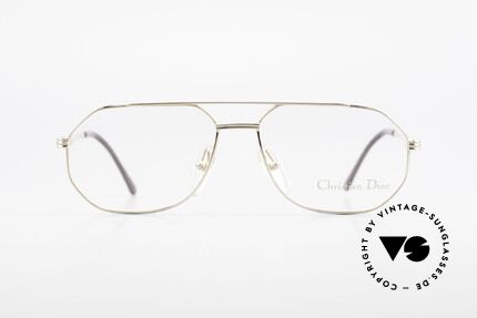 Christian Dior 2685 Klassische Herrenfassung 80er, sehr edel & absolute Top-Qualität in M Größe 57-16, Passend für Herren