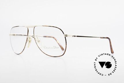 Christian Dior 2553 Vintage Brille Aviator Style, M bis L-Ausführung in Größe 61-14: 140mm breit, Passend für Herren