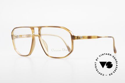 Christian Dior 2485 90er Vintage Herrenbrille, hoher Tragekomfort dank leichtem Optyl-Rahmen, Passend für Herren