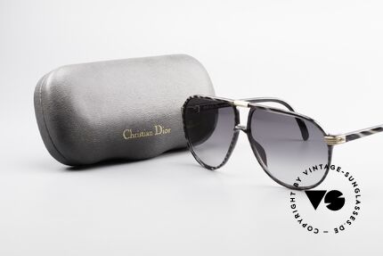 Christian Dior 2300 Optyl Monsieur Sonnenbrille, Größe 60/11 in eleganter "horn/schwarz" Kolorierung, Passend für Herren