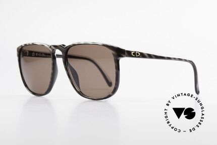 Christian Dior 2226 Monsieur 80er Optyl Brille, eine echte Alternative zur bekannten Pilotenform, Passend für Herren