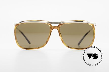 Christian Dior 2698 Alte 90er Herrensonnenbrille, elegante Kombination von Materialien & Farbe, Passend für Herren