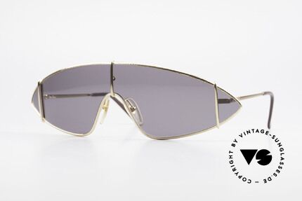 Paloma Picasso 3728 Vintage Promi Sonnenbrille, seltene vintage Will.i.am Promi-Sonnenbrille, Passend für Herren und Damen