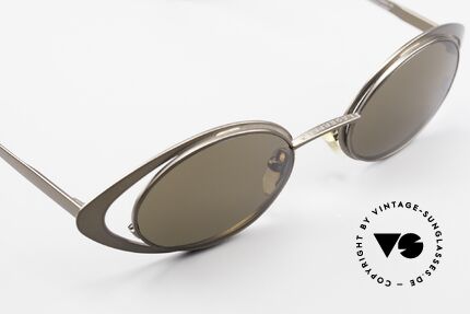 Karl Lagerfeld 4136 True Vintage Brille Oval 90er, KEINE RETRO-Brille, sondern ein seltenes ORIGINAL, Passend für Damen