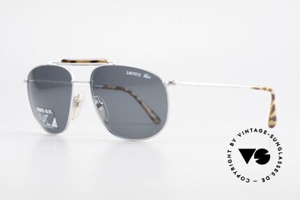 Lacoste 149 Titanium Sonnenbrille Herren, sehr solide Verarbeitung, gepaart mit Eleganz, Passend für Herren