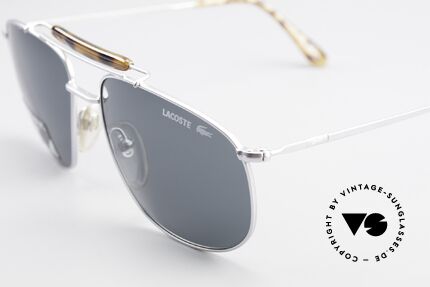 Lacoste 149 Titanium Sonnenbrille Herren, Lacoste Sonnengläser für 100% UV Protection, Passend für Herren