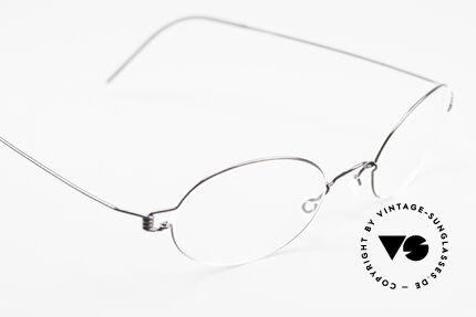 Lindberg Daniel Air Titan Rim Ovale Titanium Brille Unisex, ungetragenes Designerstück + orig. Lindberg Magnet-Etui, Passend für Herren und Damen