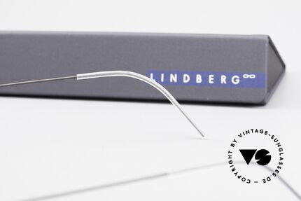 Lindberg Corona Air Titan Rim Runde Titanium Brille Unisex, Größe: medium, Passend für Herren und Damen