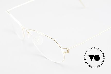 Lindberg Perry Air Titan Rim Titanium Brille Classic Style, extrem stabile Fassung, flexibel & elastisch, und nur 3g, Passend für Herren und Damen